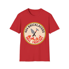 Load image into Gallery viewer, 404 Bricklayers Union Hell Fighters T-shirt