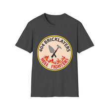Load image into Gallery viewer, 404 Bricklayers Union Hell Fighters T-shirt