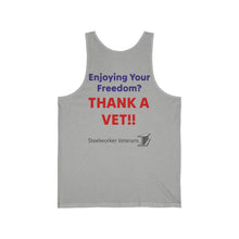 Load image into Gallery viewer, Steelworker Veterans Tank Top