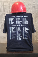 Load image into Gallery viewer, Beeriodic Table Crew Neck T-Shirt, Double Sided with sleeve logo