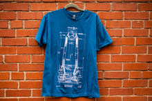 Load image into Gallery viewer, Blast Furnace Blueprint Crew Neck T-Shirt Adult