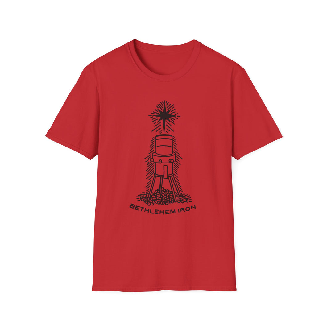 Bethlehem Iron/Steel Weekend 2025 t-shirt with full front design
