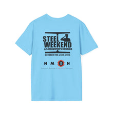 Load image into Gallery viewer, Bethlehem Iron/Steel Weekend 2025 t-shirt with full front design
