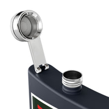 Load image into Gallery viewer, Bethlehem Steel Stainless Steel Flask, 6oz
