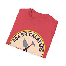 Load image into Gallery viewer, 404 Bricklayers Union Hell Fighters T-shirt
