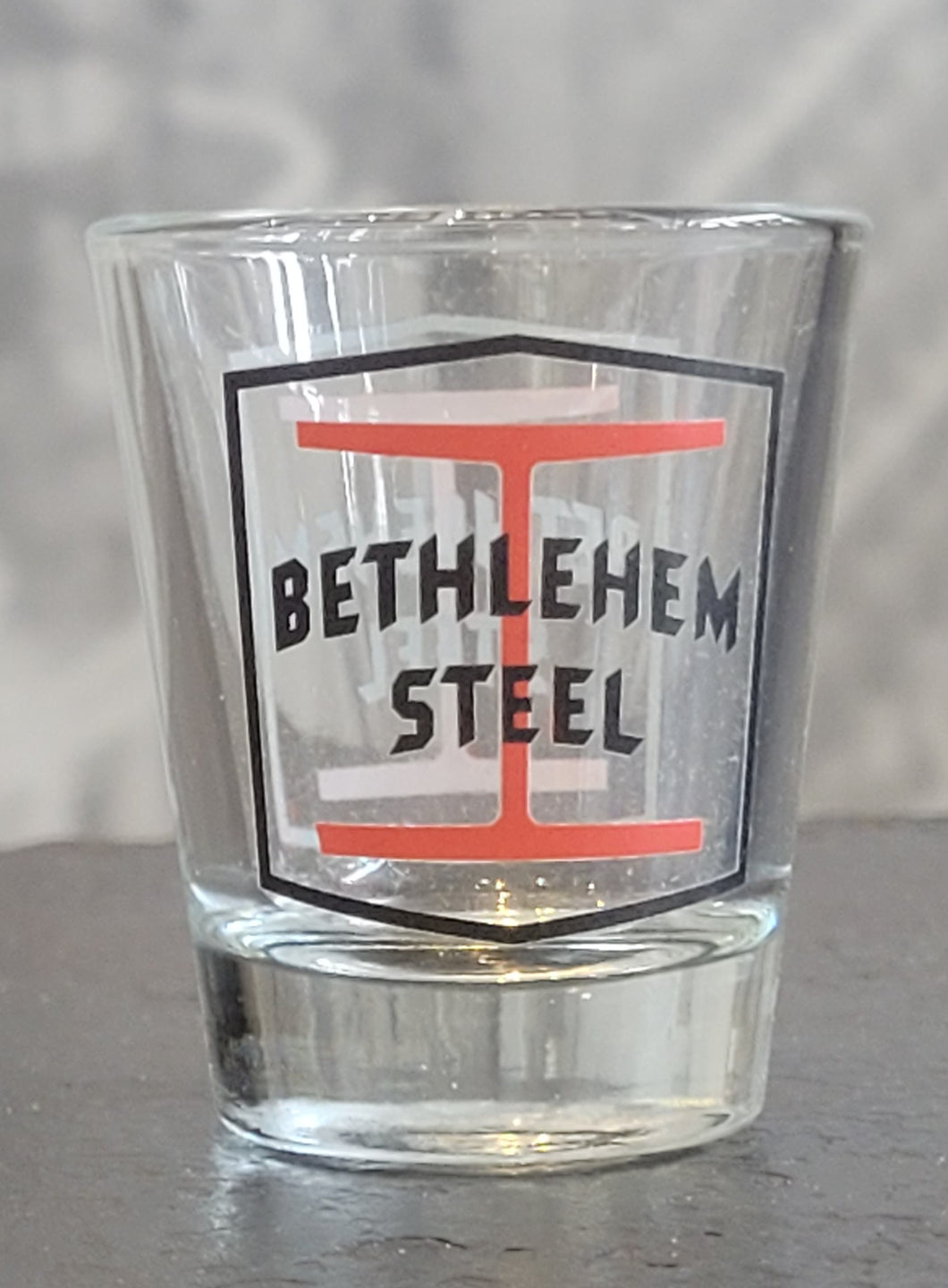 Bethlehem Steel Shot Glass