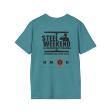 Load image into Gallery viewer, Bethlehem Iron/Steel Weekend 2025 t-shirt with full front design
