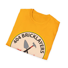 Load image into Gallery viewer, 404 Bricklayers Union Hell Fighters T-shirt
