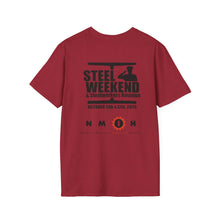 Load image into Gallery viewer, Bethlehem Iron/Steel Weekend 2025 t-shirt with full front design

