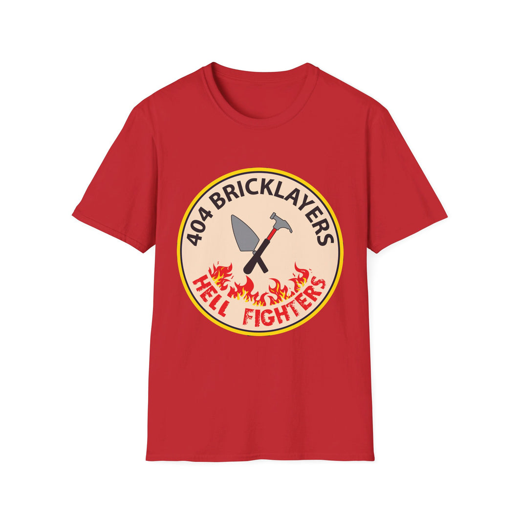 404 Bricklayers Union Hell Fighters T-shirt