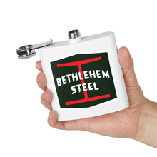Load image into Gallery viewer, Bethlehem Steel Stainless Steel Flask, 6oz
