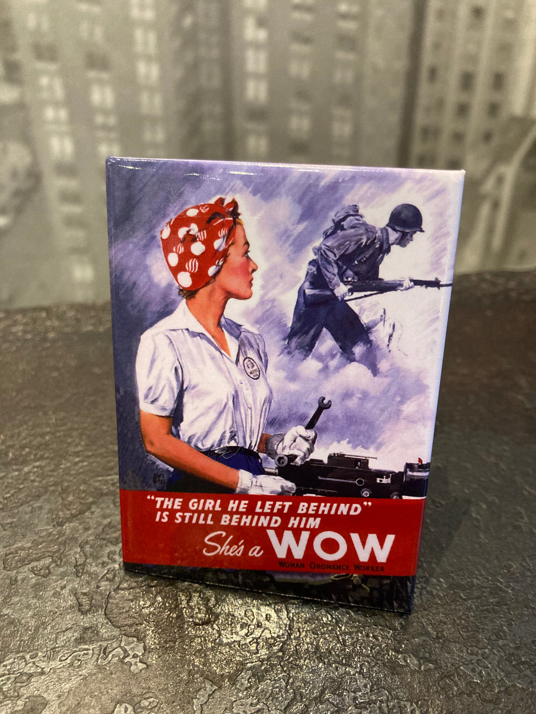 Woman of World War II Magnet