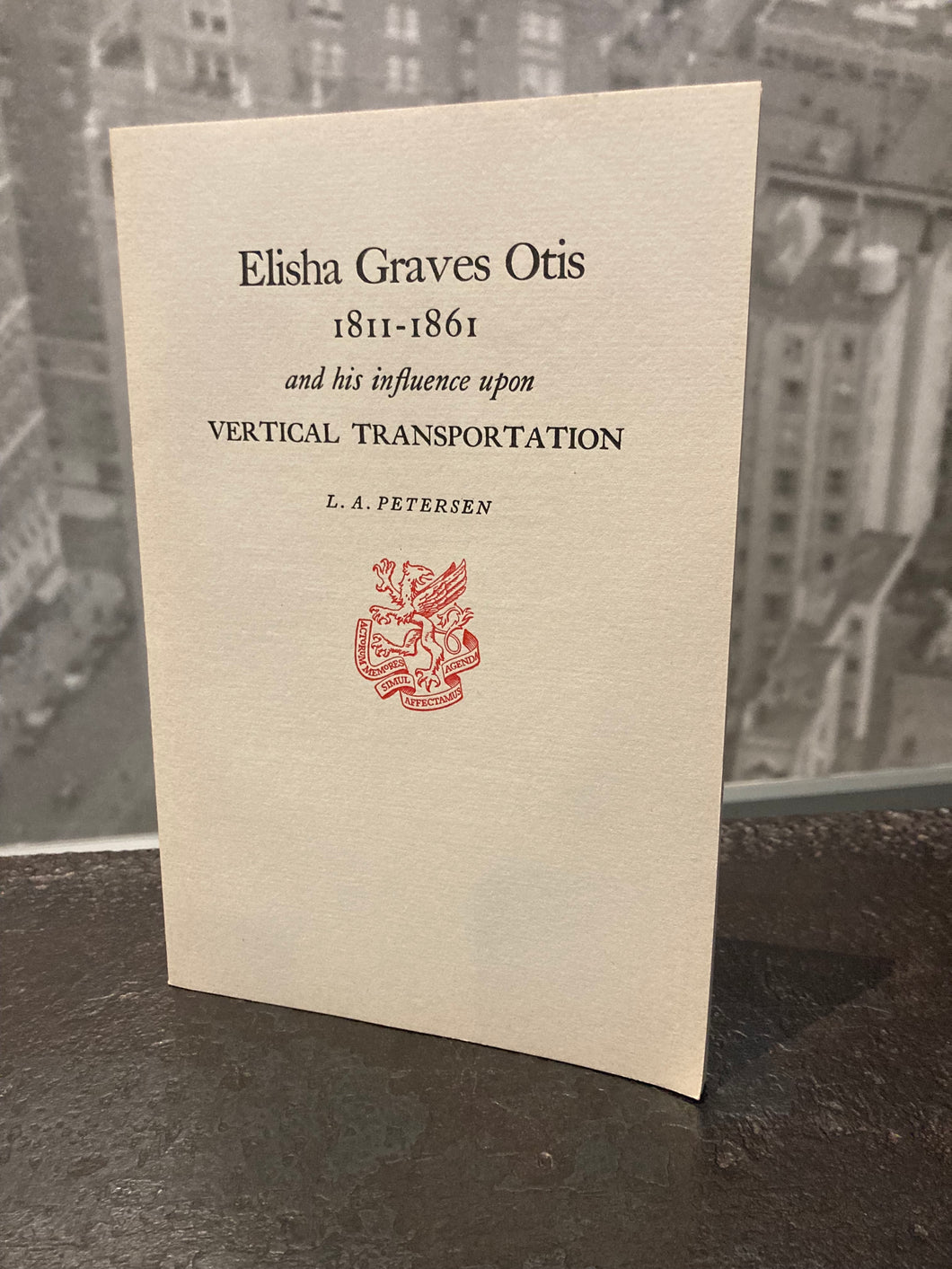 Elisha Graves Otis 1811-1861 and his influence upon Vertical Transportation
