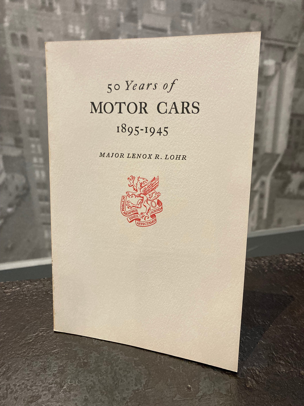 50 Years of Motor Cars: 1895-1945