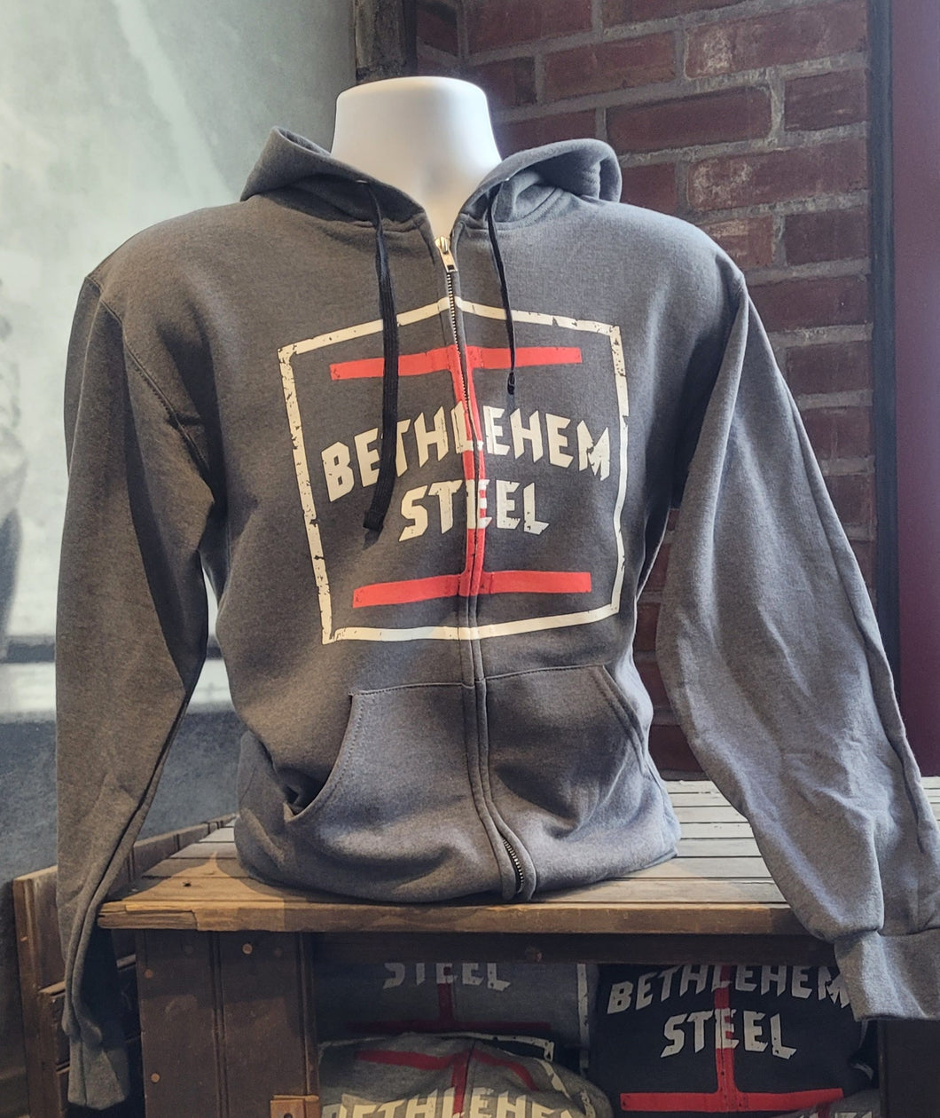 Bethlehem Steel Full-Zip Hoodie