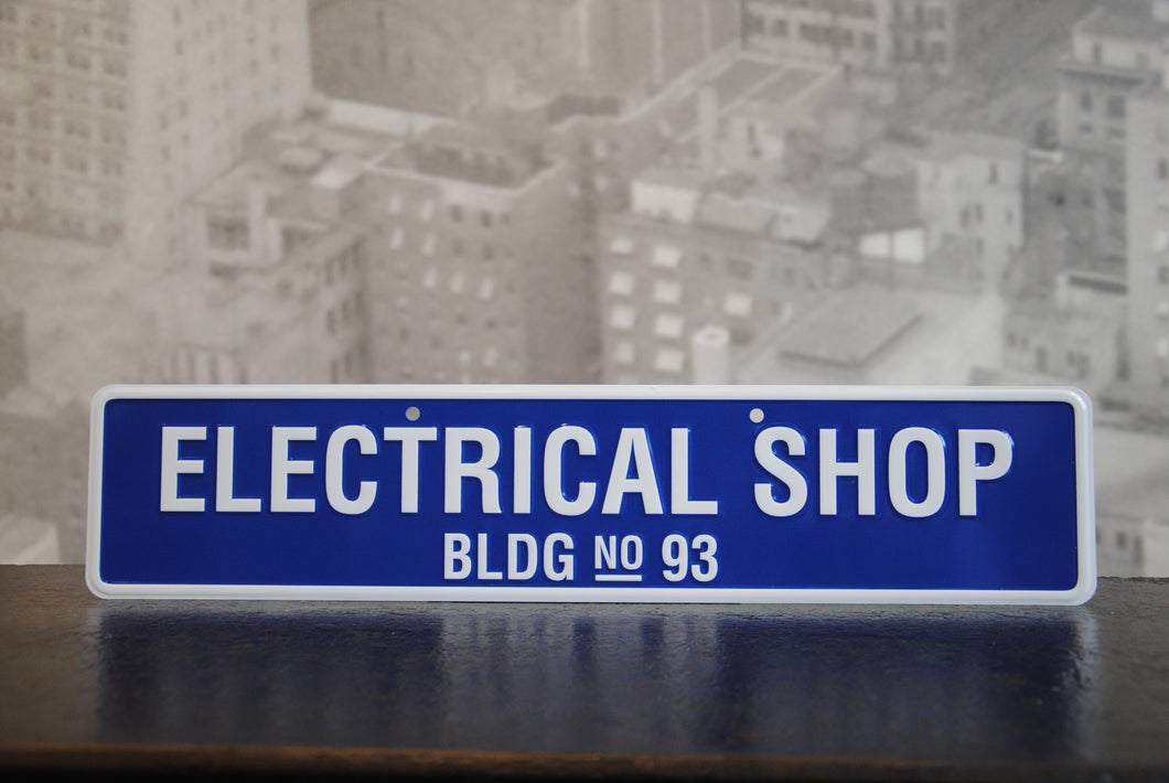 Electrical Shop Sign